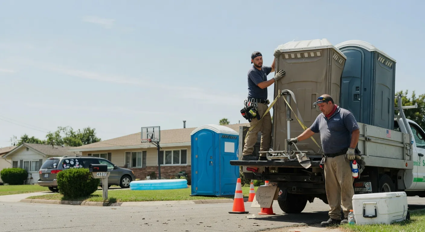 Porta Potty Rental in El Cerrito, CA near me